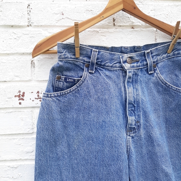 Vintage Lee Highrise Mom Jeans size 8 - Picture 3 of 6